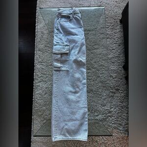 Aritzia denim forum The Farrah Hi-Rise Cargo Jean